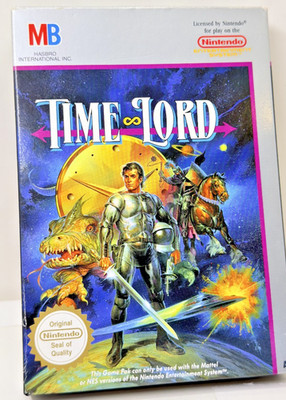 NES-TIME LORD- Complete in Box-Contacts Cleaned-Game TESTED and WORKS! VG Cond.