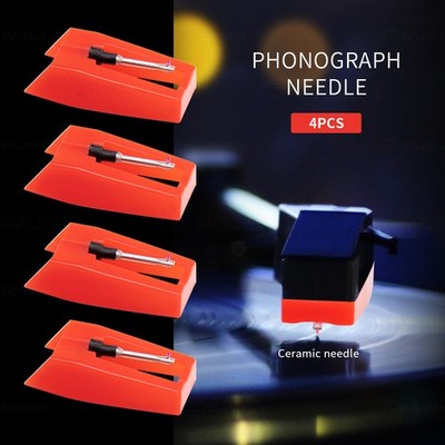 4X Diamond Replacement Stylus Record Player Needle For LP Turntable Phonograph