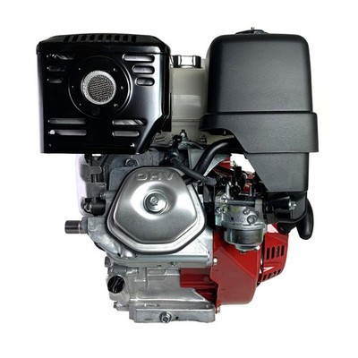 Honda GX390 PAE2 Horizontal Engine with Threaded Crankshaft and