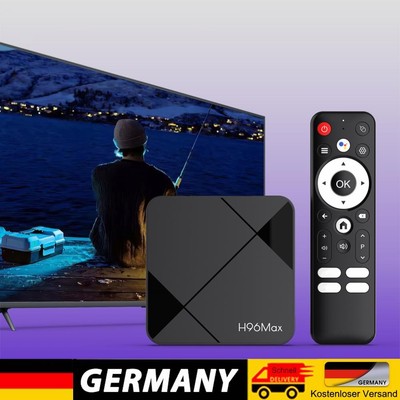 H96Max Home Video Player Voice Remote Control Wifi6 Set Top Box Mouse Assistant