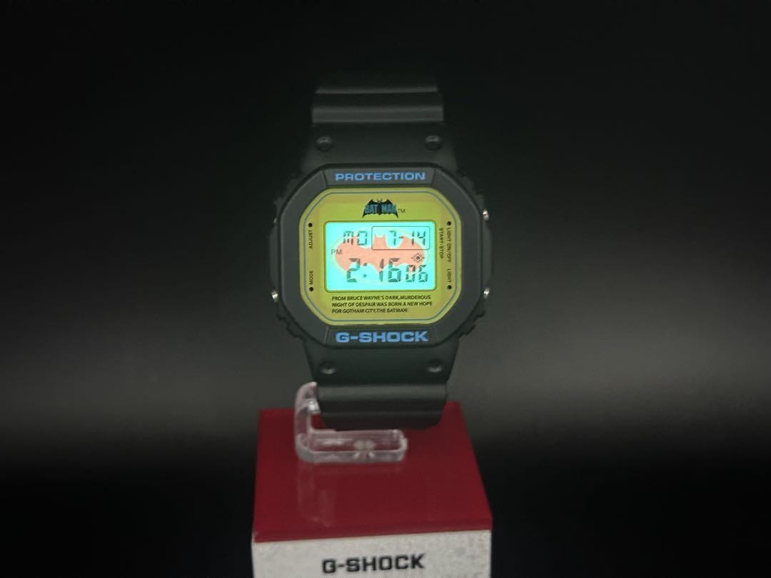 G-SHOCK × Batman DW-5600VT DC 1,000本限定 Casio G-Shock Batman Dw-5600Vt Limited To 1000 Pieces