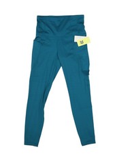 All In Motion Ultra High Rise Leggings Womens Medium Blue 7/8 Pockets Yoga Pants