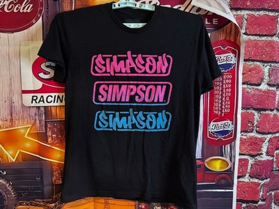 #ad Simpson Race Products Short Sleeve T Shirt Size Large $12.96