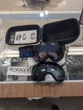 Dragon Snow Goggles Advanced X1 Project with Spare Lens and Protective Case