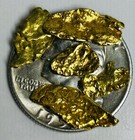 Gold Nuggets Natural Alaska Placer 2.139 Grams AK Mammoth Creek Thin Flat Pieces — photo 3