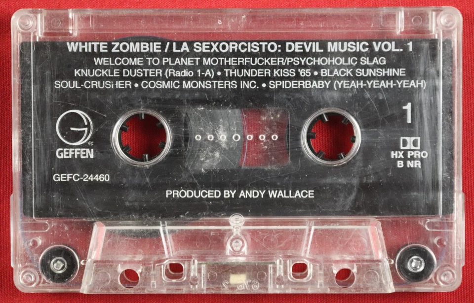 La Sexorcisto: Devil Music Vol. 1 by White Zombie (Cassette, 1992, Geffen) - G Foto 4 de 4