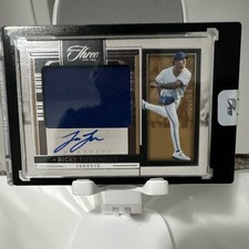 Panini 2024 Three and Two Ricky Tiedemann Prospect Jersey Autograph Toronto /80