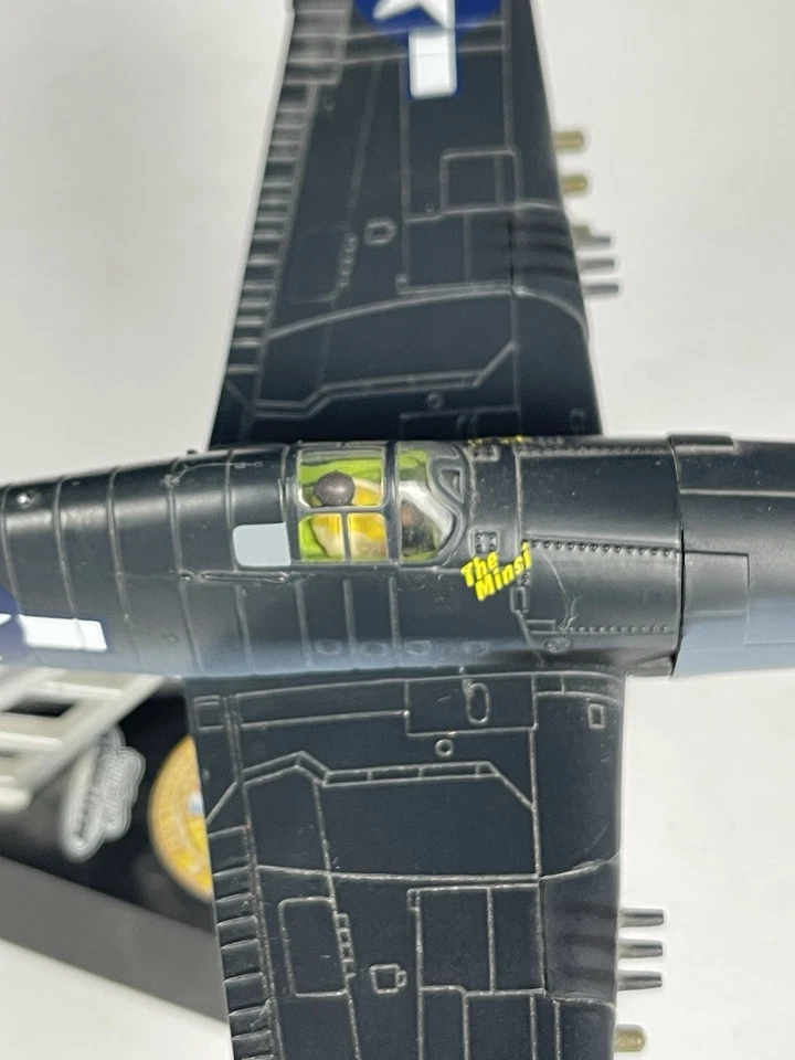 Avión modelo diecast Matchbox Mattel 2000 F6F-5 Hellcat 1:72 Foto 4 de 4