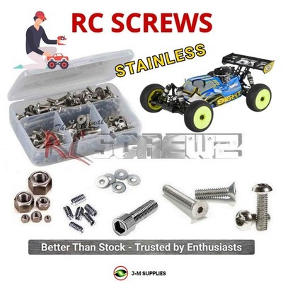 RCScrewZ Stainless Screw Kit los025 for Losi 8IGHT RTR 1/8 Buggy LOS04000 | KIT