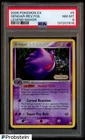 2006 Pokemon Ex Legend Maker #5 Gengar Reverse Foil Holo SWIRL PSA 8 NM-MT