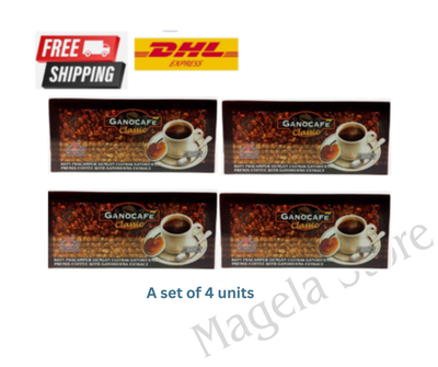 #ad 4 x Ganocafe Classic Gano Excel Black Coffee Ganoderma Lucidum 30 Sachets box $89.90