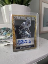 2025 Panini Prizm Black Football Darren Woodson Sensational Signatures Gold /10