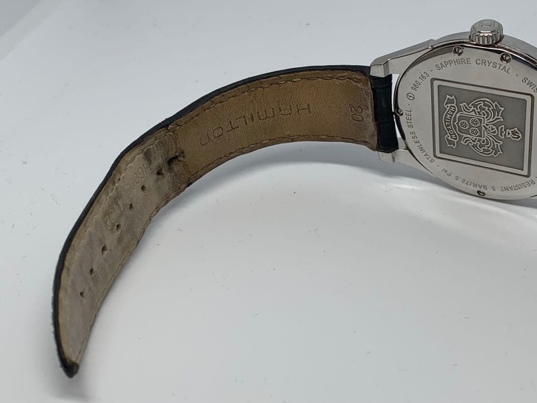 Hamilton Jazzmaster Thinline Petit Second Gray Me… - image 5