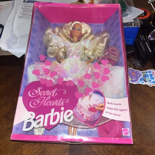 Vintage 1992 Barbie Doll Secret Hearts Mattel # 7902 NIB