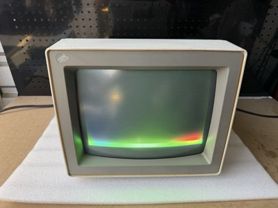 Vintage 1987 IBM Model 8512-001 Color CRT Computer Monitor - Powers On