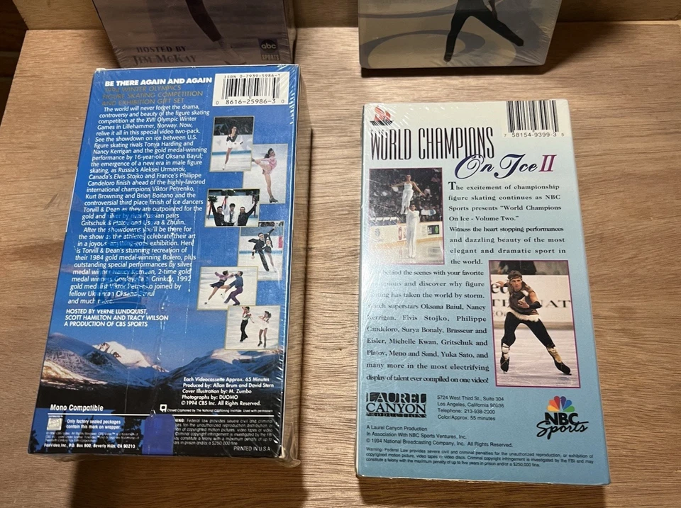 Superstars On Ice (VHS, 1997) Brand New Sealed Figure Skating + 3 More Titles! - Image 2 of 4
