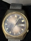 Seiko Vintage Automatic 17 Jewels Brown Dial Day/Date Dial Men’s 38mm