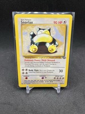 Carta Pokémon TCG Snorlax Jungle 27/64 Illimitata Rara, Condizioni LP/MP