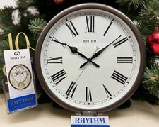 Rhythm Musical Wall Clock 12 Melody “SONORA” CMH765UR06 Roman numerals Classic