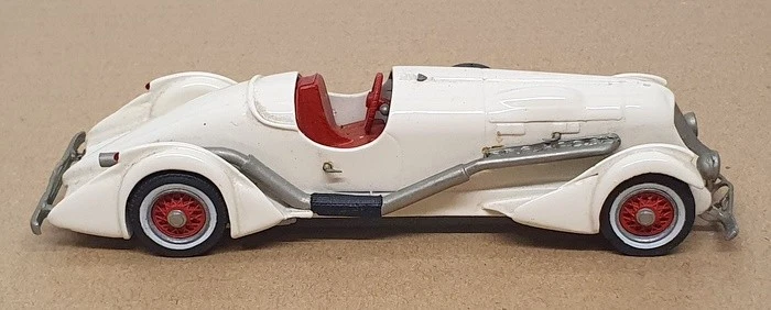 Western Models 1/43 Scale JK12 - 1935 Duesenberg SJ Special - White - Image 4 of 4