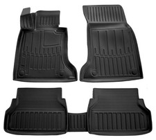 Gummifußmatten für 5er BMW E60 2003-2010 3D Schalen Set Automatten