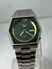 Vintage Seiko 5 6319-602A automatic day and date made in Japan