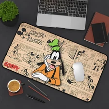 Whimsical Disney Disneyland Mouse Pad Desk Mat Gaming