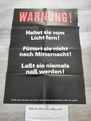 Gremlins 2  Videoplakat  A1