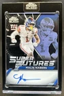 2025 Topps Chrome Malik Nabers Chrome Autographs (RAW)