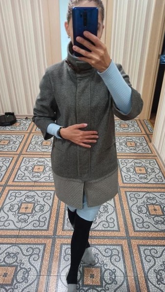 Women Fabiana Filippi Coat Grey 34 / XS / 42
