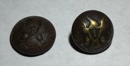 Antique Civil War Relic Federal Cuff Buttons Dug Shenandoah Valley VA (2)