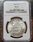 1892-O Morgan Silver Dollar NGC MS62 Mint State Key 🔑 Date Very Hard to Find MS