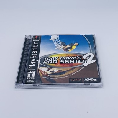 *NO GAME* Tony Hawk's Pro Skater 2 PS1, 2000 - Case Manual Reg Card Insert Only