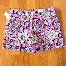 CROWN IVY Shorts NWT Size 8 Pink/Lime/Navy Essentials