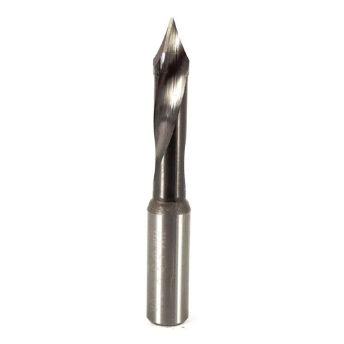 Whiteside DT8-70SC Right Hand V-Point Dowel Drill Solid Carbide, 8mmCD, 70mmOAL
