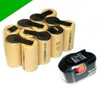 Tauschpack FüR Aeg Akku B1420R / B1425R Mit 3 Ah Nimh Panasonic Zellen