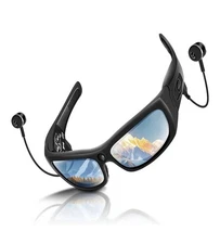 Camera Glasses with Bluetooth,Smart Sunglasses Camera 1080P. Rear Description