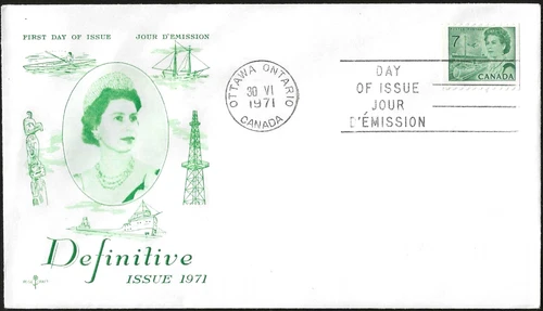 🍁Canada  #543    "QEW II CENTENNIAL"   Fine Used 1967 First Day Cover