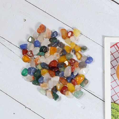 500g Colorful Natural Agate Natural Stone Gravel Pebbles Aquarium Fish Tank - Picture 10 of 11