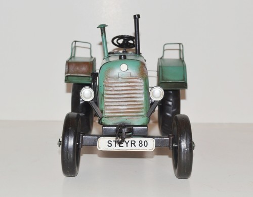 Tractor de Chapa Nostalgia Coche a Escala Oldtimer Steyr Daimler Puch L 33CM - Imagen 3 de 4