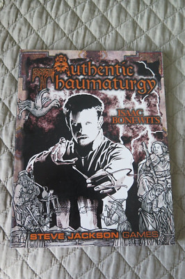 AUTHENTIC THAUMATURGY ISAAC BONEWITS SC STEVE JACKSON GAMES SJG 109289 VERY RARE