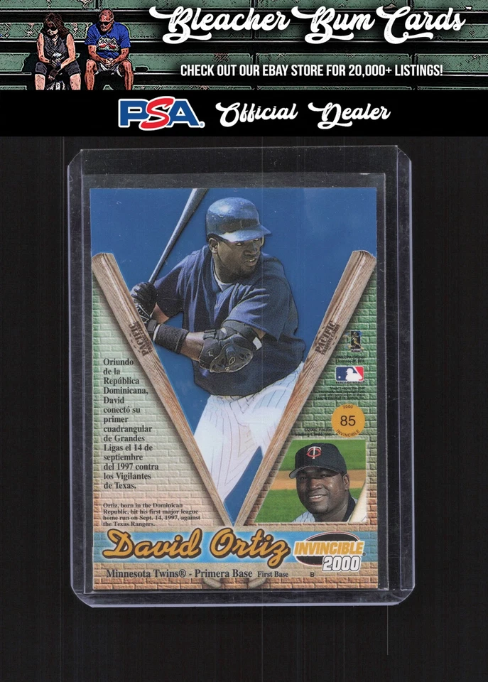 2000 Pacific Invincible 85 David Ortiz - Image 2 of 2