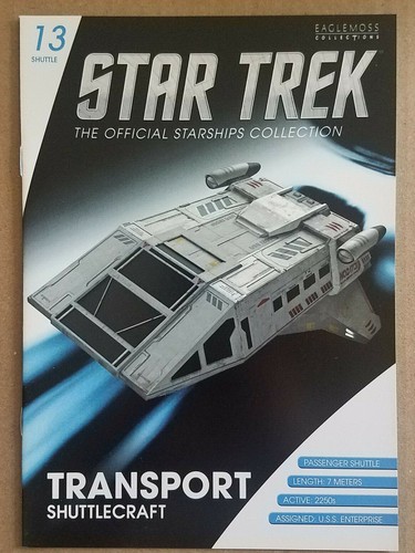 Star Trek Eaglemoss Collectible Starship Shuttle Shuttlecraft Your Choice - Picture 41 of 75