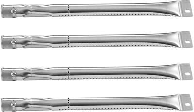 Grill Burners 4pcs 14 5/8'' for Nexgrill BBQtek Brinkmann Grill King Master Cook