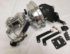 Fits 1962 74 Mopar A B E Body Chrome 8 Brake Booster Master Cylinder Disc Drum