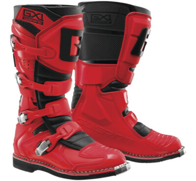 Gaerne GX1 Mens MX Offroad Boots Red/Black