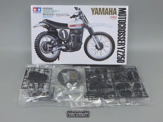 YAMAHA YZ250 ！1/6スケールモデル！バイク！ 1/6 オートバイシリーズNo.36 ヤマハ モトクロッサーYZ250