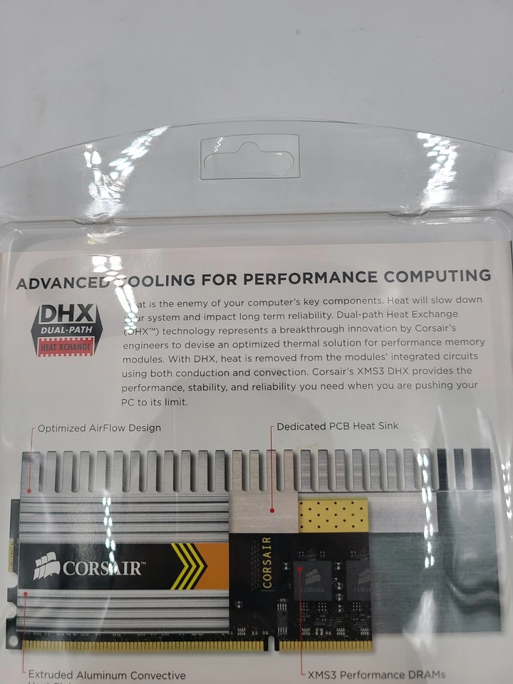 Corsair 2 2GB Modula DDR3 PC3-10666 1333MHz RAM 4GB Total - Image 2 of 3