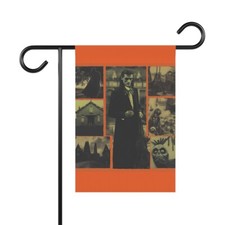 Halloween Garden House Banner