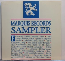 Marquis Records Sampler (CD 1990) *Rare * OOP * Very Good*